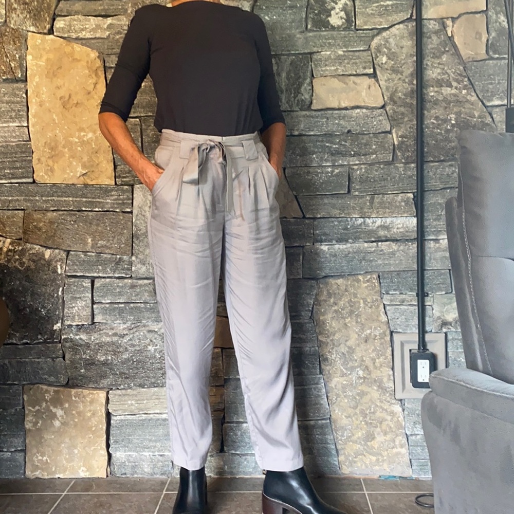 Max Jeans Pants brand new putty grey Tencel